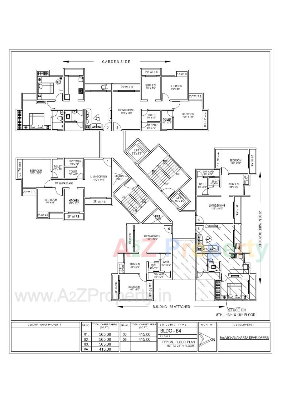 Vegnaharta1 of real estate project Shree Vignaharta Residency  B3, B4, located at Thane-m-corp, Thane, Maharashtra