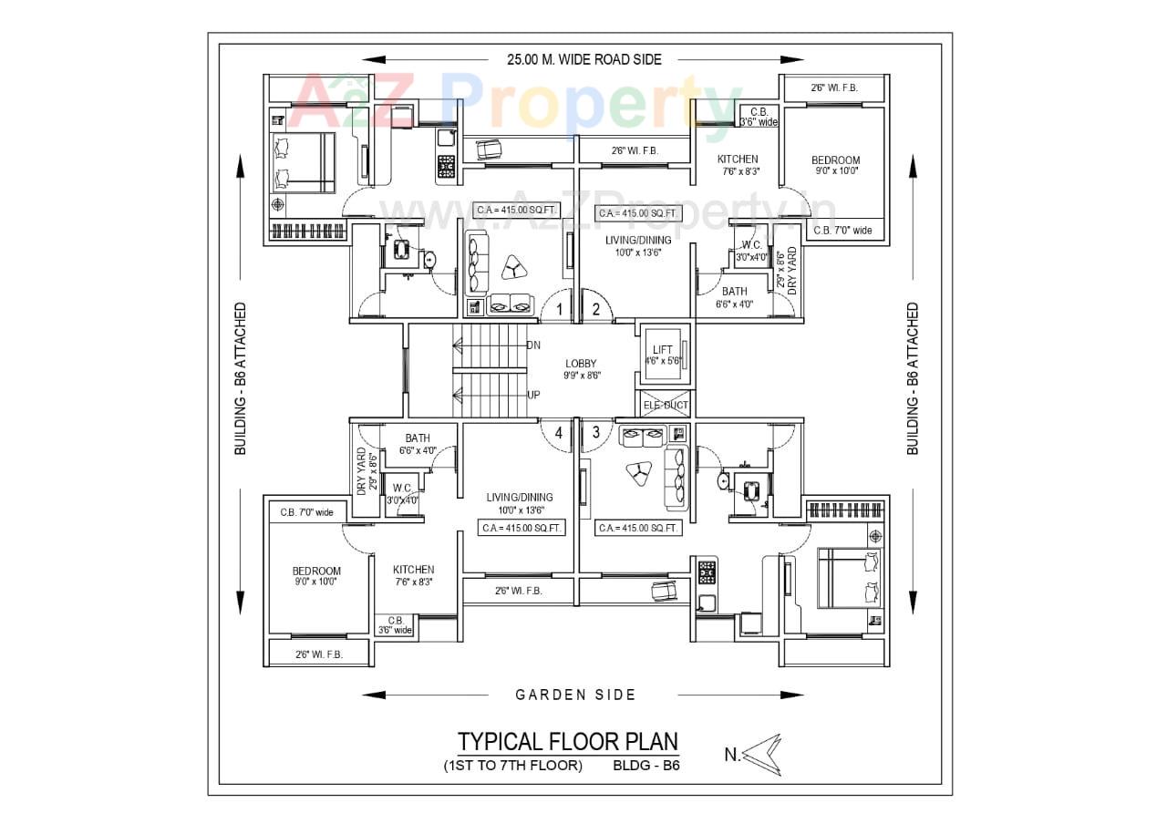 Vegnaharta4 of real estate project Shree Vignaharta Residency  B3, B4, located at Thane-m-corp, Thane, Maharashtra