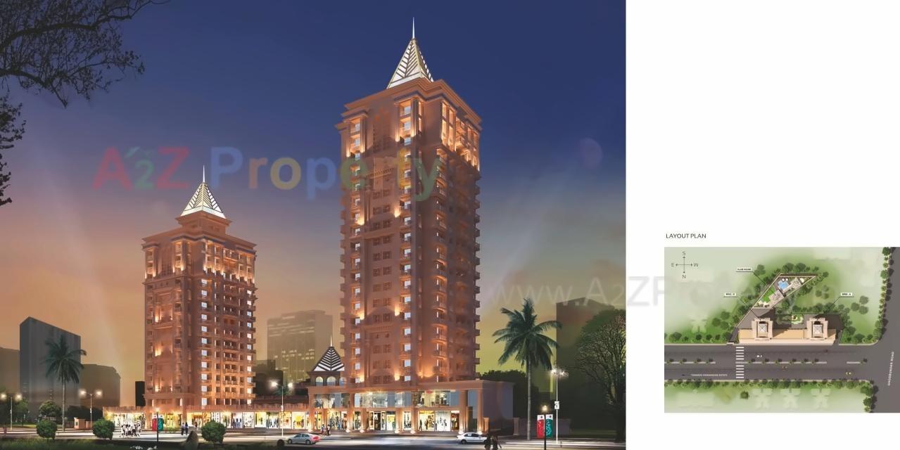 3D Elevation of real estate project Signature Residency located at Thane-m-corp, Thane, Maharashtra