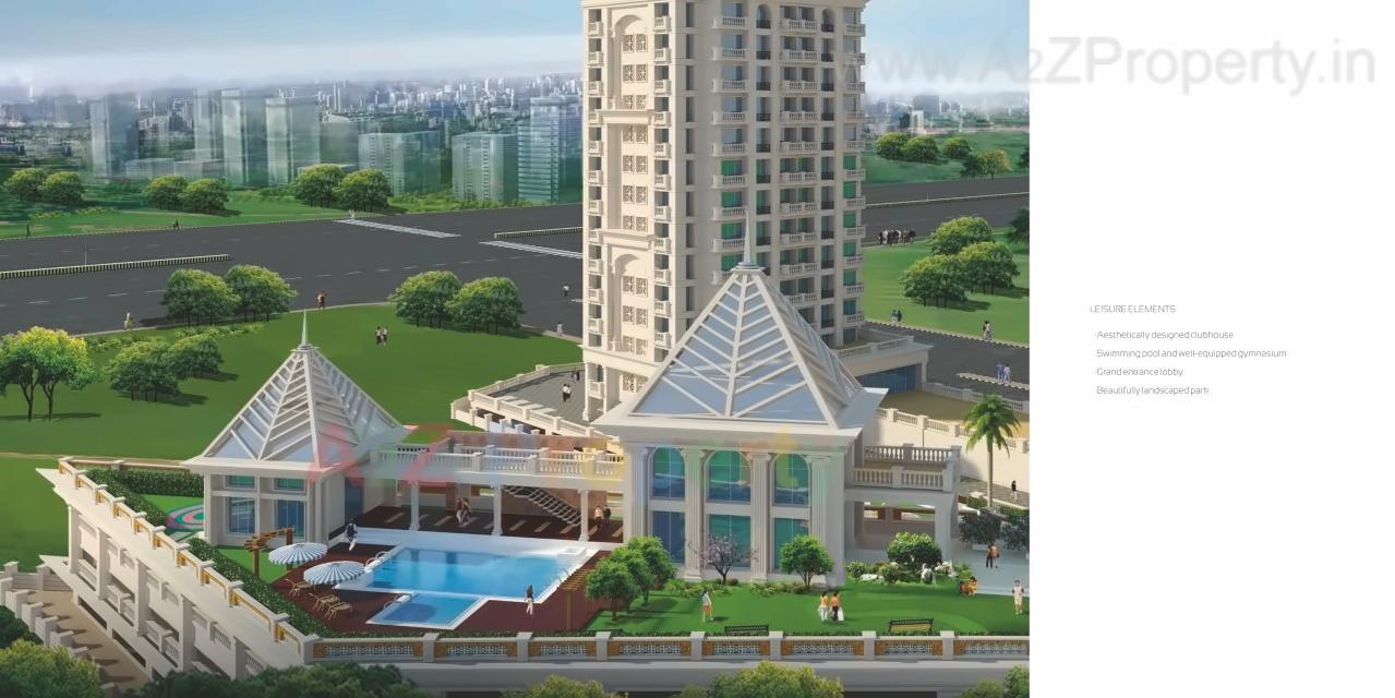 3D Elevation of real estate project Signature Residency located at Thane-m-corp, Thane, Maharashtra