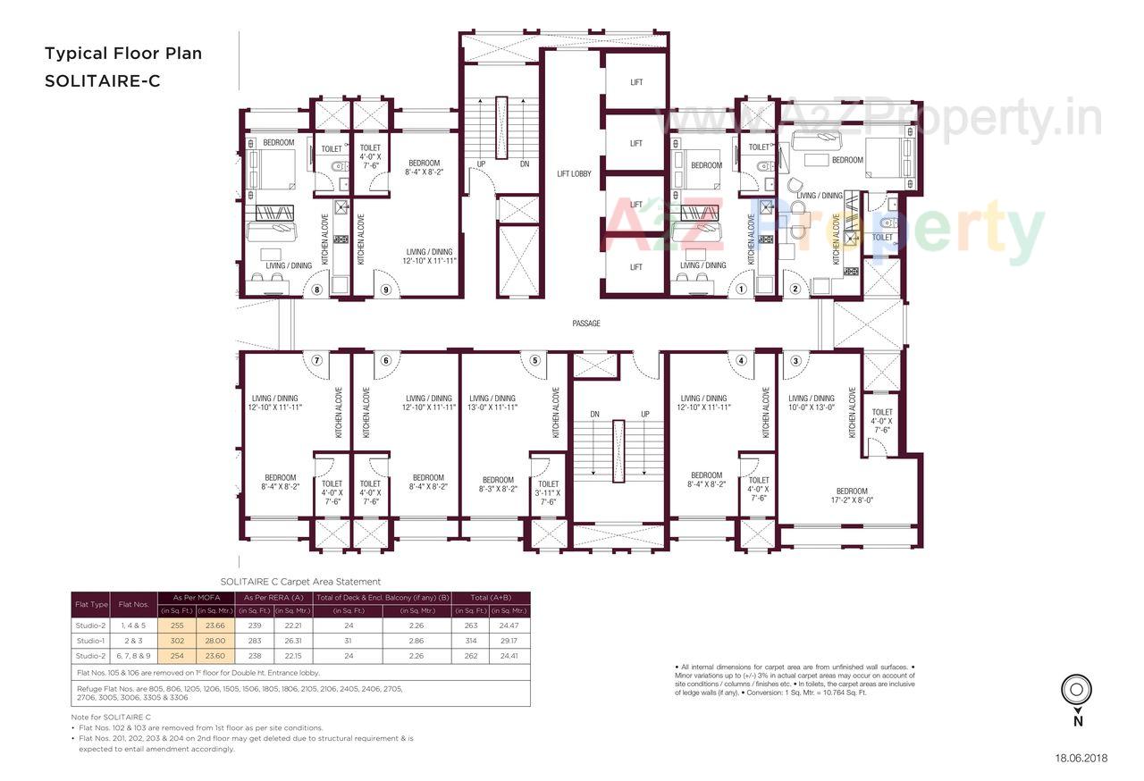 0016 of real estate project Solitaire located at Thane-m-corp, Thane, Maharashtra