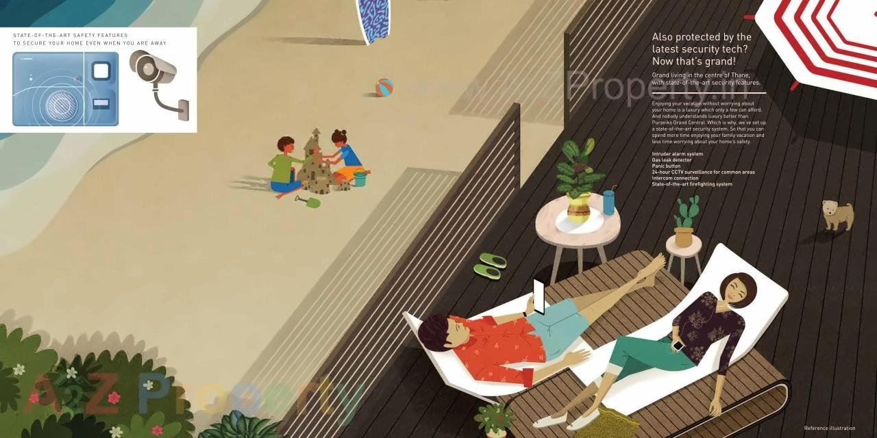 Layout of real estate project Stella Grand Central located at Vartaknagar, Thane, Maharashtra