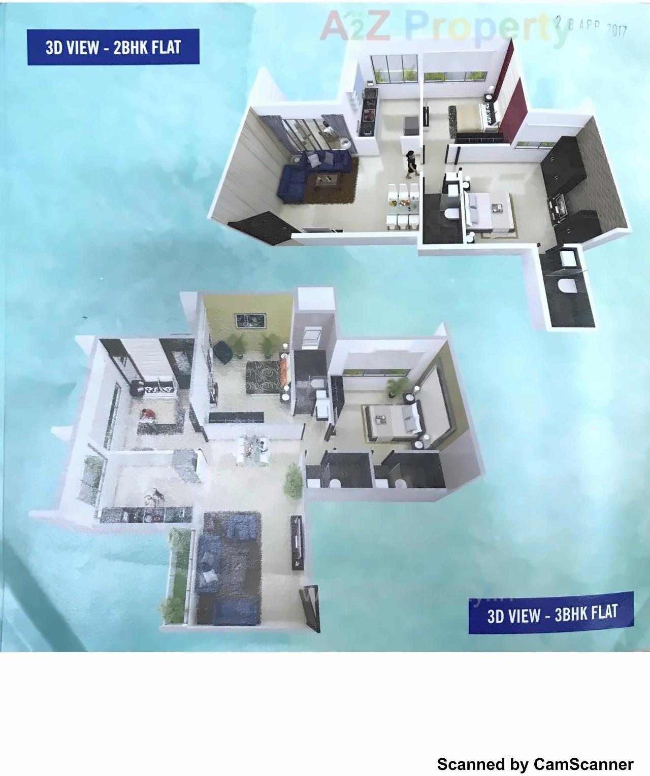 Layout of real estate project Sunberry located at Navi-mumbai-m-corp, Thane, Maharashtra