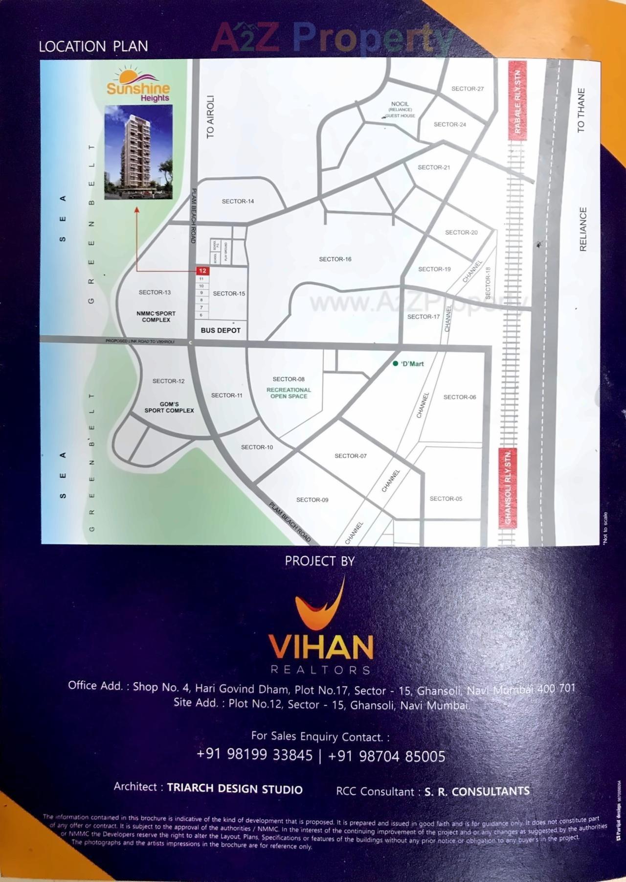  of real estate project Sunshine Heights located at Navi-mumbai-m-corp, Thane, Maharashtra