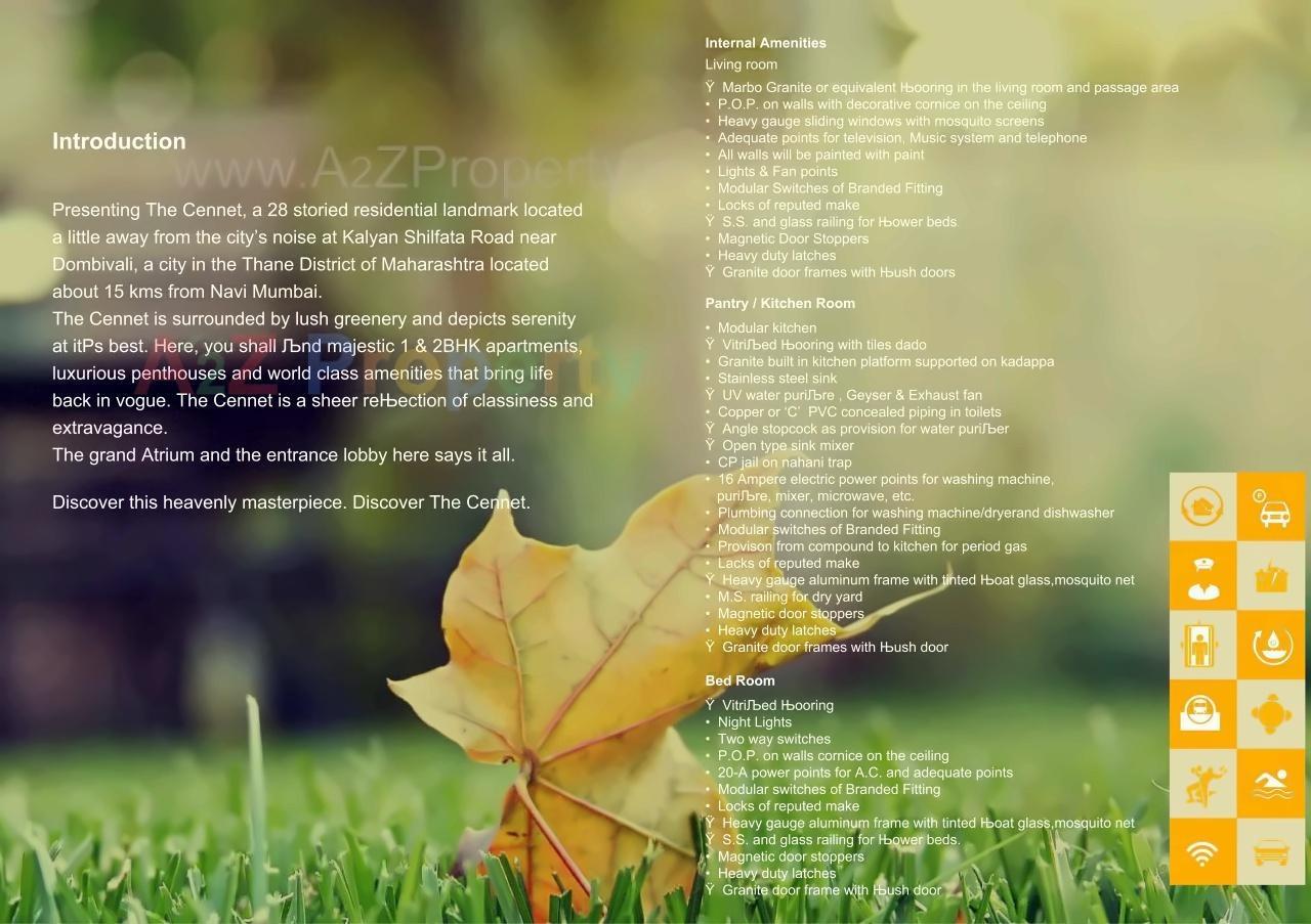  of real estate project The Cennet located at Dombivli, Thane, Maharashtra