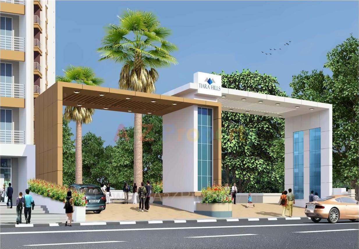3D Elevation of real estate project Tiara Hills  3, located at Mirabhayandar-m-corp, Thane, Maharashtra