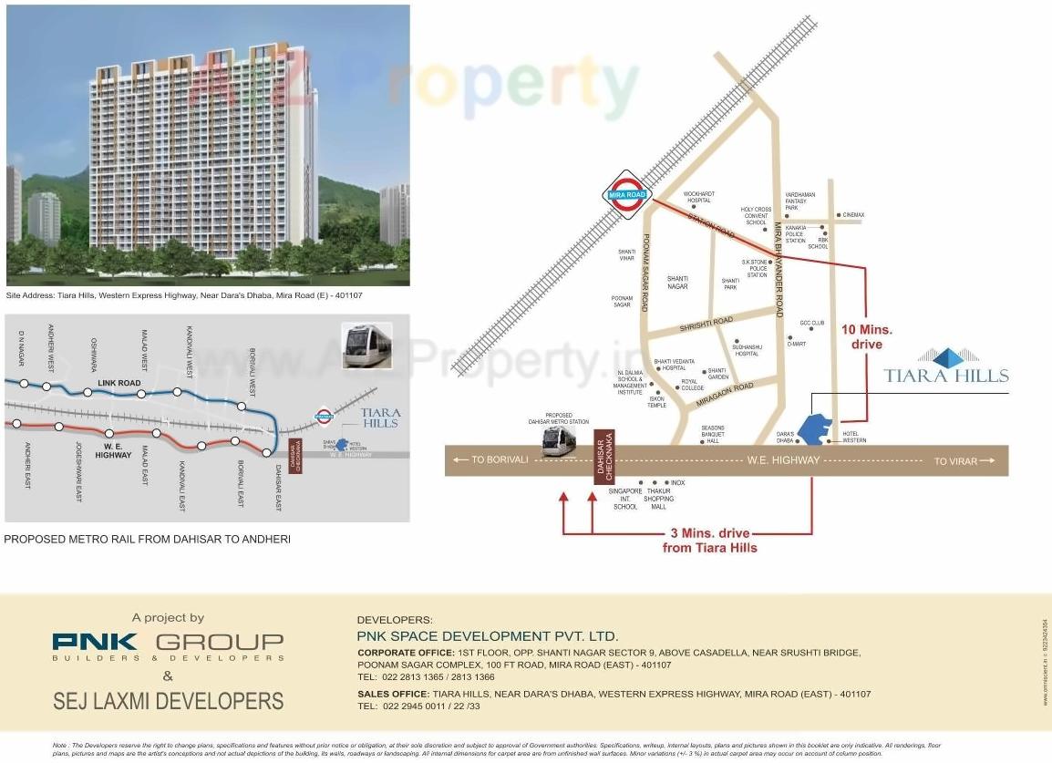  of real estate project Tiara Hills  3, located at Mirabhayandar-m-corp, Thane, Maharashtra
