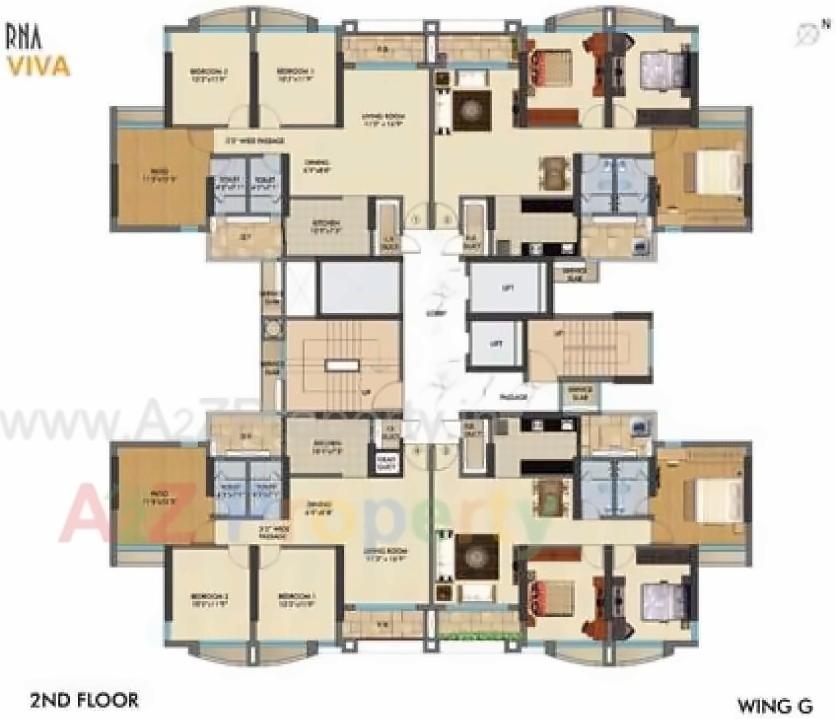 Image 14404 3 of real estate project Tower A To D On Cts 104pt, 106pt, 224/1a, 224/1b In Village Ghodbunder, Mira Road located at Mirabhayandar-m-corp, Thane, Maharashtra