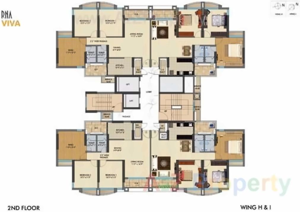 Image 14404 4 of real estate project Tower A To D On Cts 104pt, 106pt, 224/1a, 224/1b In Village Ghodbunder, Mira Road located at Mirabhayandar-m-corp, Thane, Maharashtra