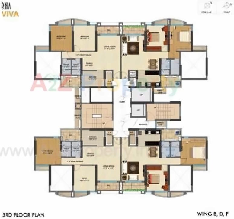 Image 14404 7 of real estate project Tower A To D On Cts 104pt, 106pt, 224/1a, 224/1b In Village Ghodbunder, Mira Road located at Mirabhayandar-m-corp, Thane, Maharashtra