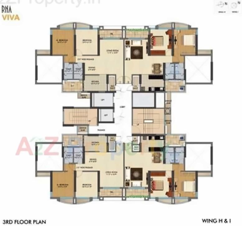 Image 14404 9 of real estate project Tower A To D On Cts 104pt, 106pt, 224/1a, 224/1b In Village Ghodbunder, Mira Road located at Mirabhayandar-m-corp, Thane, Maharashtra