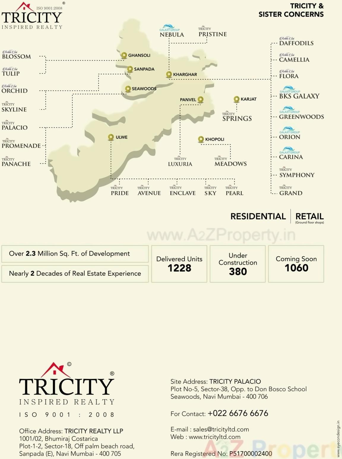  of real estate project Tricity Palacio located at Navi-mumbai-m-corp, Thane, Maharashtra
