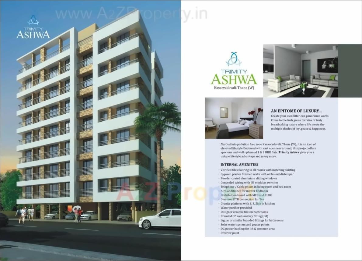 3D Elevation of real estate project Trimity Ashwa located at Thane-m-corp, Thane, Maharashtra