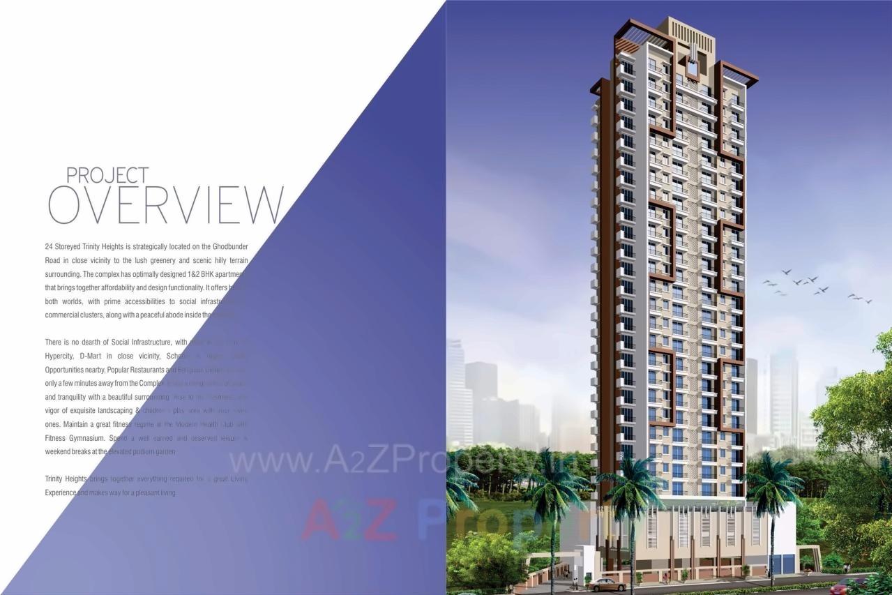 3D Elevation of real estate project Trinity Heights located at Thane-m-corp, Thane, Maharashtra