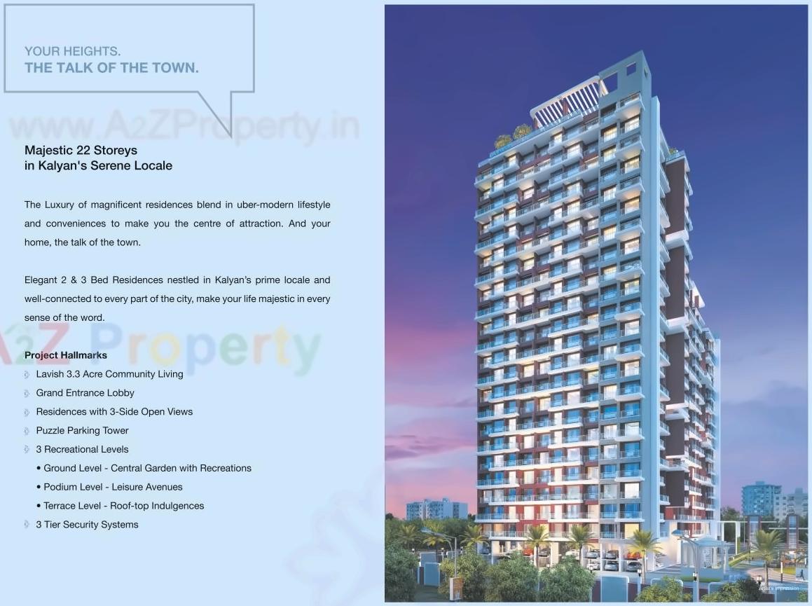  of real estate project Triveni Majesta located at Adharwadi, Thane, Maharashtra