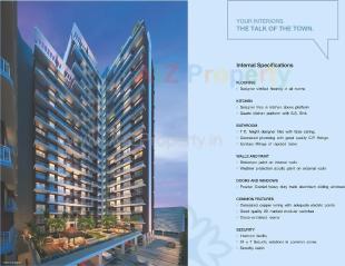 Elevation of real estate project Triveni Majesta located at Adharwadi, Thane, Maharashtra