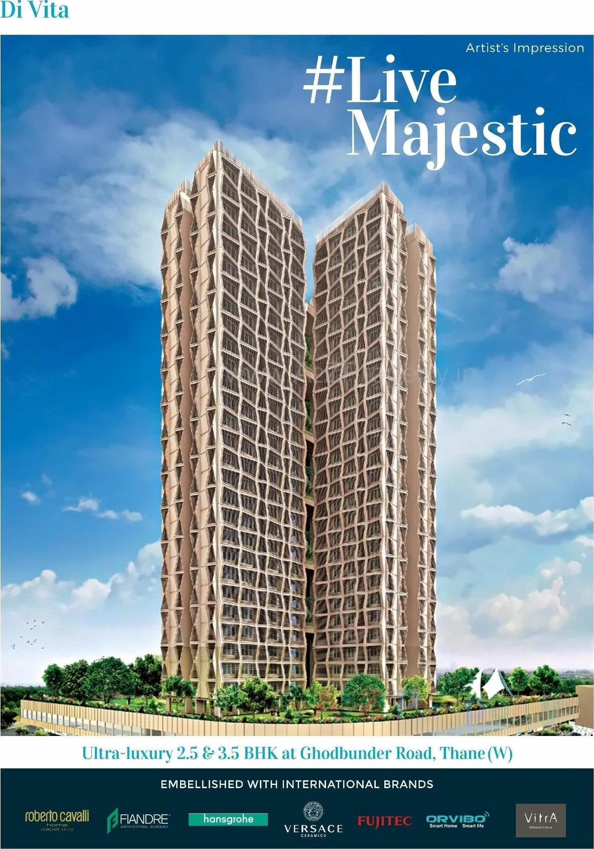 3D Elevation of real estate project Tropical Lagoon    Jacaranda located at Thane-m-corp, Thane, Maharashtra