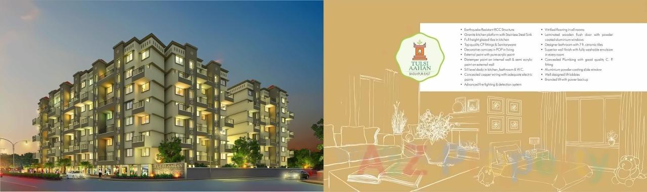  of real estate project Tulsi Aahan located at Badlapur-m-cl, Thane, Maharashtra