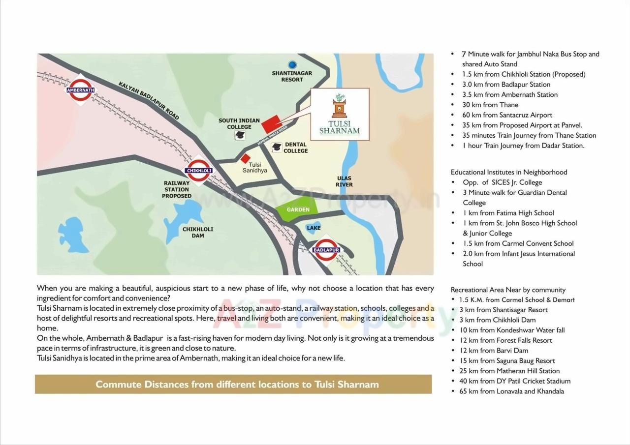  of real estate project Tulsi Sharnam located at Ambarnathm-cl, Thane, Maharashtra