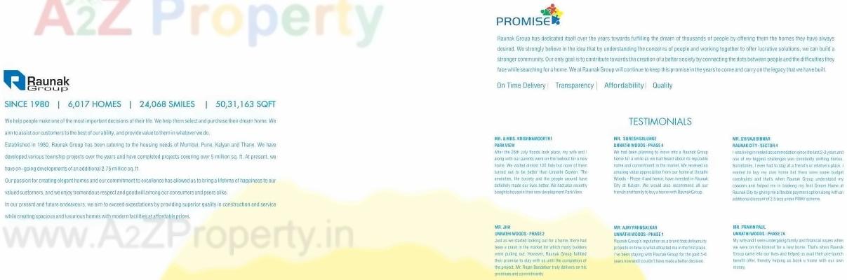  of real estate project Unnathi Woods Ii located at Thane-m-corp, Thane, Maharashtra