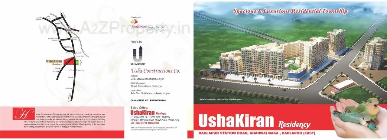 of real estate project Usha Kiran Residency located at Badlapur-m-cl, Thane, Maharashtra