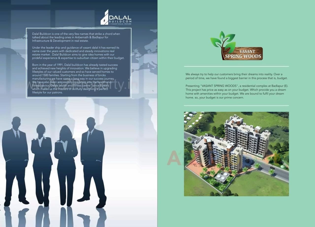  of real estate project Vasant Springwoods located at Badlapur-m-cl, Thane, Maharashtra