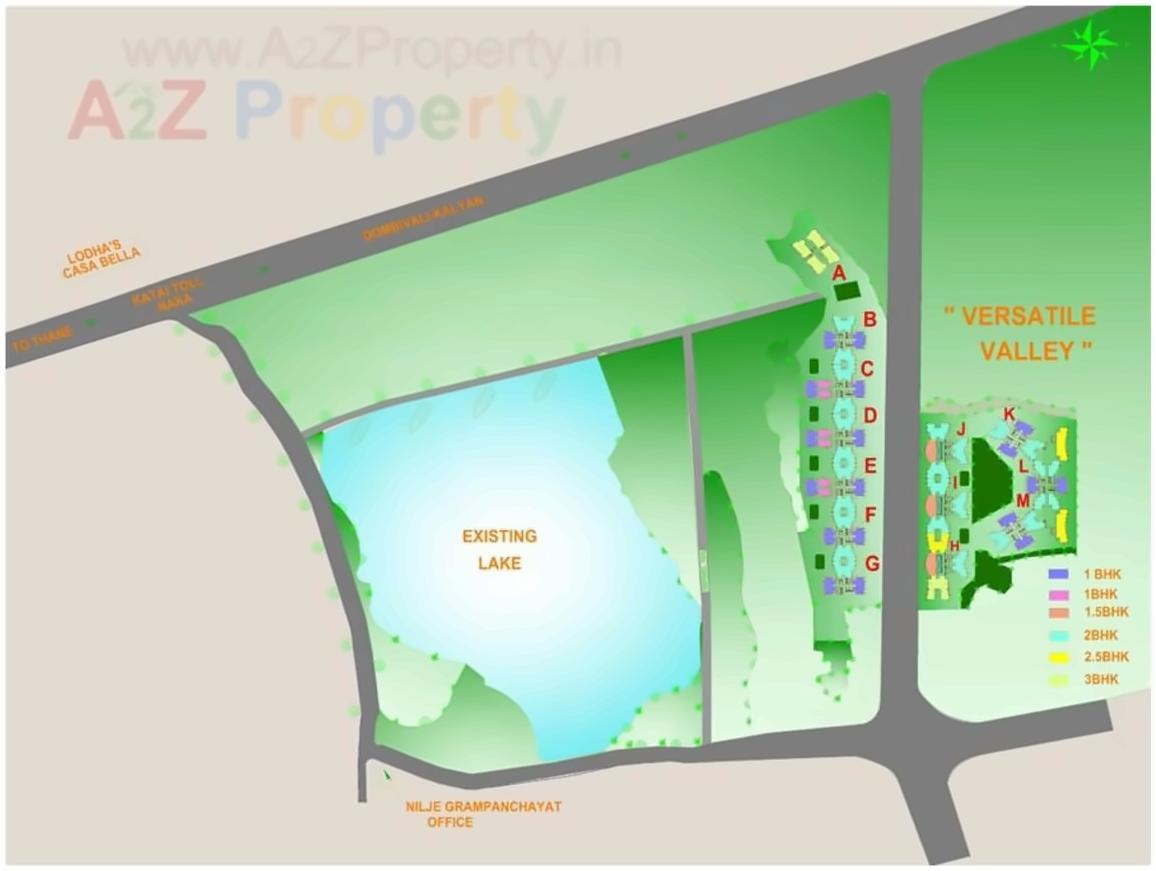  of real estate project Versatile Valley located at Nelje, Thane, Maharashtra