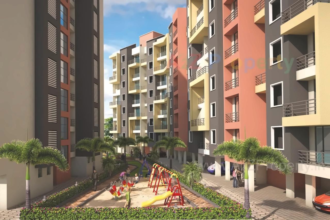 3D Elevation of real estate project Virat Vastu located at Kalyandombivali-m-corp, Thane, Maharashtra