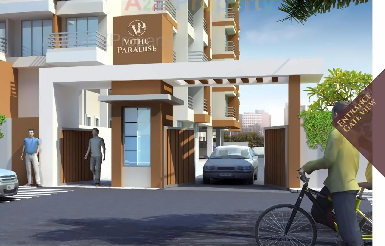 3D Elevation of real estate project Vitthu Paradise  No located at Katemanevali, Thane, Maharashtra