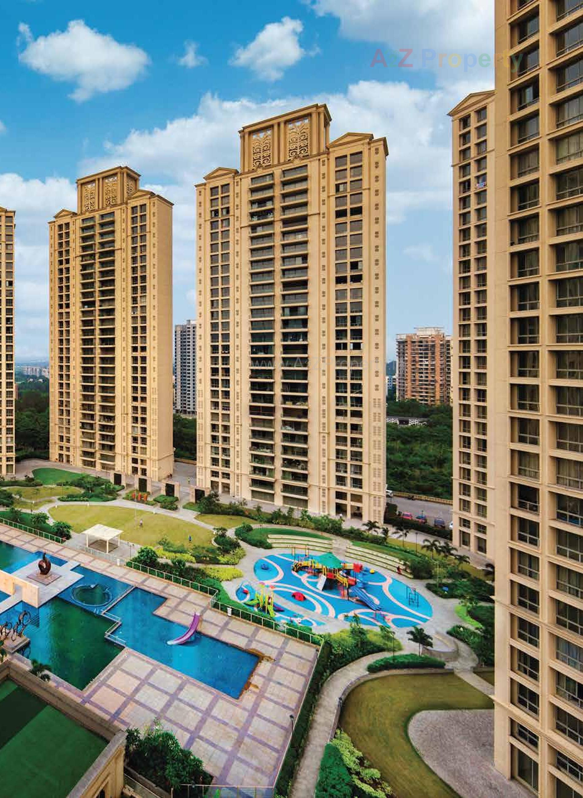 3D Elevation of real estate project Willowcrest located at Thane, Thane, Maharashtra